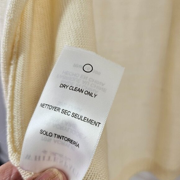 White Space Bella Via Short Slv Cowl Neck Sweater Lightweight Open Back Women 1X - Picture 8 of 8